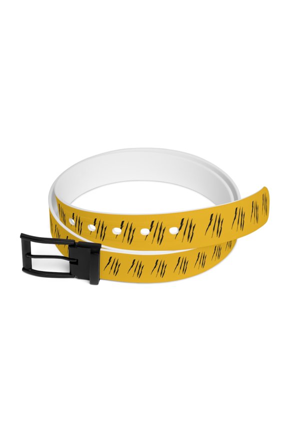 Effete Feline Claw Marks Scratch Belt w/ Buckle