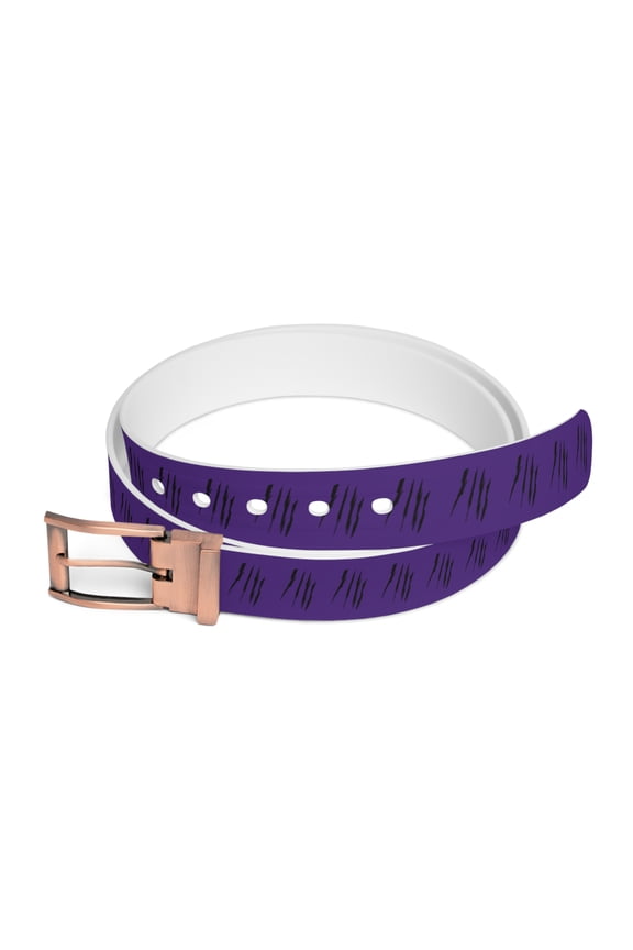 Effete Feline Claw Marks Scratch Belt w/ Buckle