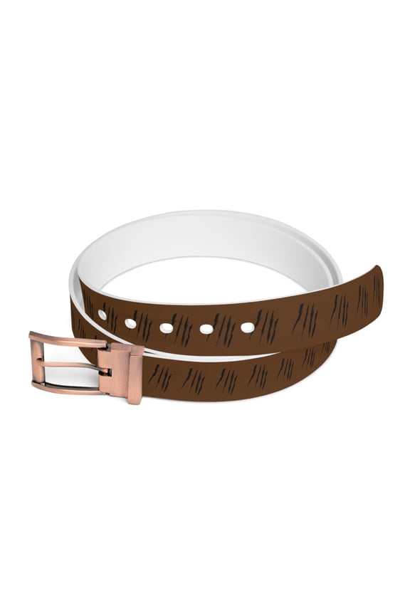 Effete Feline Claw Marks Scratch Belt w/ Buckle
