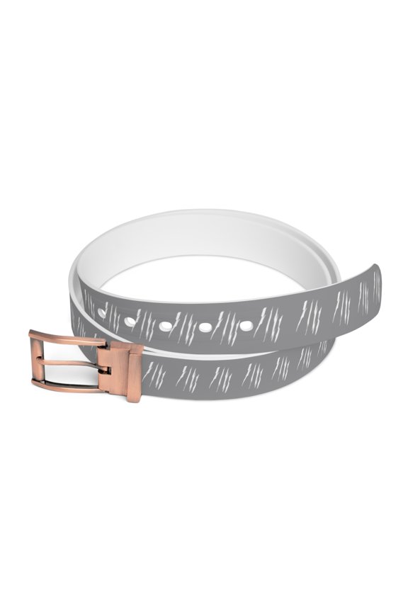 Effete Feline Claw Marks Scratch Belt w/ Buckle