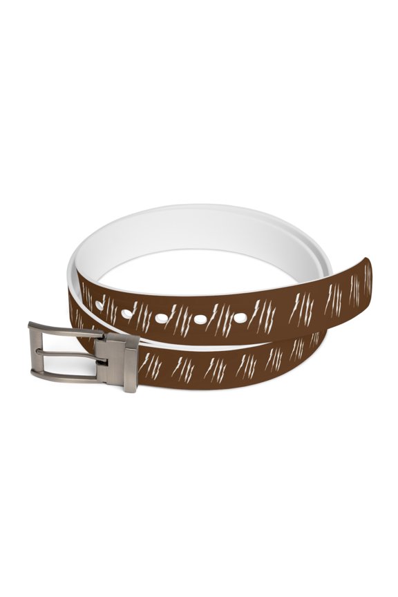 Effete Feline Claw Marks Scratch Belt w/ Buckle