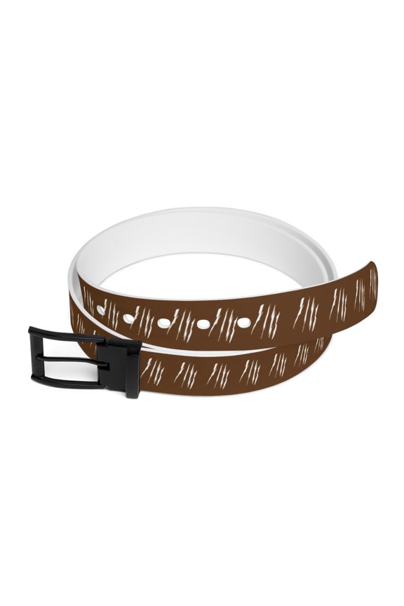 Effete Feline Claw Marks Scratch Belt w/ Buckle