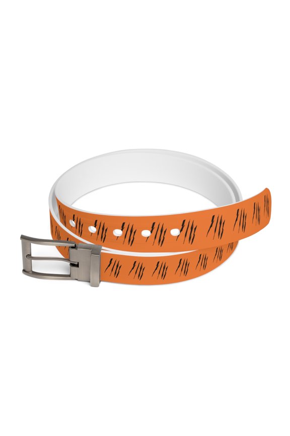 Effete Feline Claw Marks Scratch Belt w/ Buckle