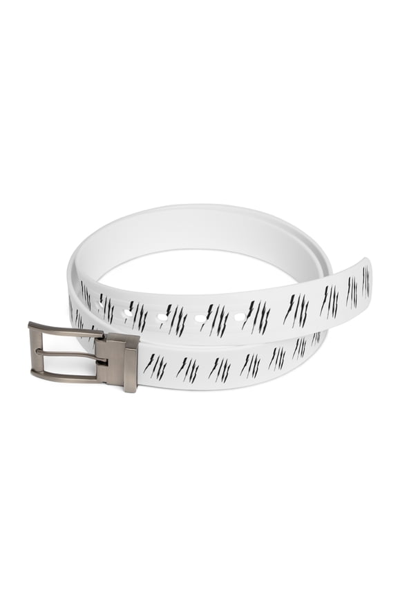 Effete Feline Claw Marks Scratch Belt w/ Buckle