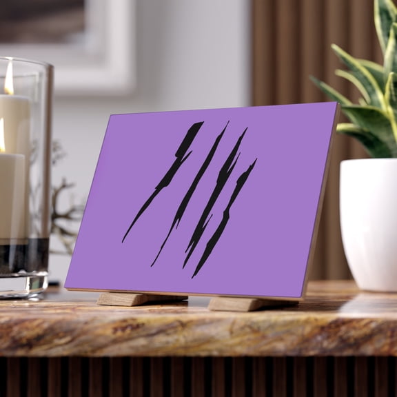 Effete Feline Claw Marks Scratch Ceramic Tile