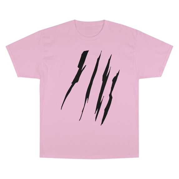 Effete Feline Claw Marks Scratch Champion T-Shirt