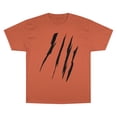 thumbnail image 1 of Effete Feline Claw Marks Scratch Champion T-Shirt, 1 of 4