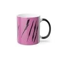 thumbnail image 1 of Effete Feline Claw Marks Scratch Color Morphing Mug, 11oz, 1 of 8