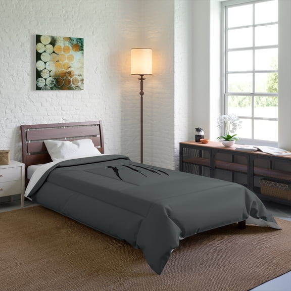 Effete Feline Claw Marks Scratch Comforter