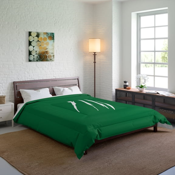 Effete Feline Claw Marks Scratch Comforter