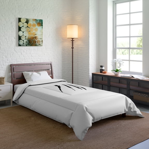 Effete Feline Claw Marks Scratch Comforter