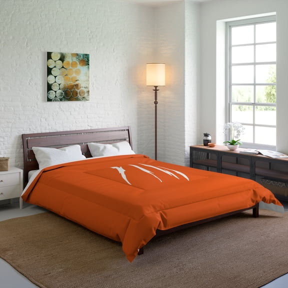 Effete Feline Claw Marks Scratch Comforter
