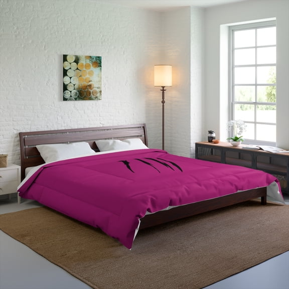 Effete Feline Claw Marks Scratch Comforter
