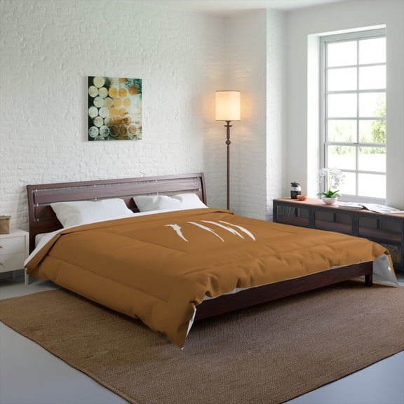 Effete Feline Claw Marks Scratch Comforter