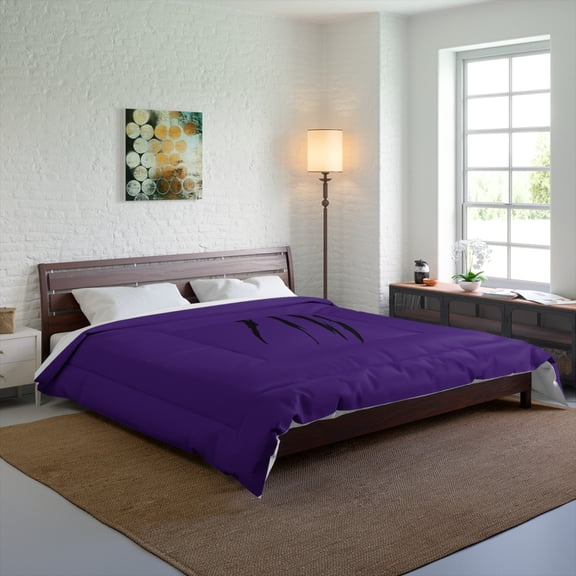 Effete Feline Claw Marks Scratch Comforter