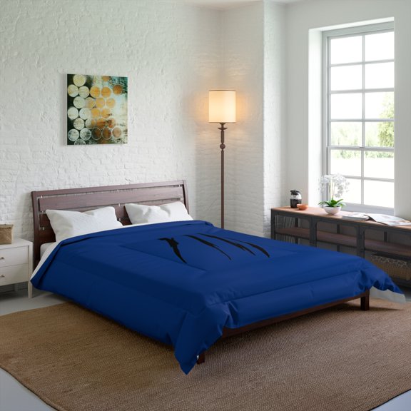 Effete Feline Claw Marks Scratch Comforter