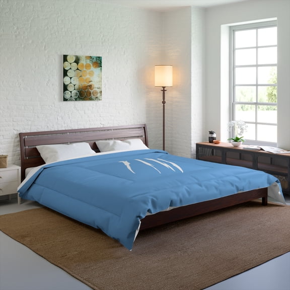 Effete Feline Claw Marks Scratch Comforter
