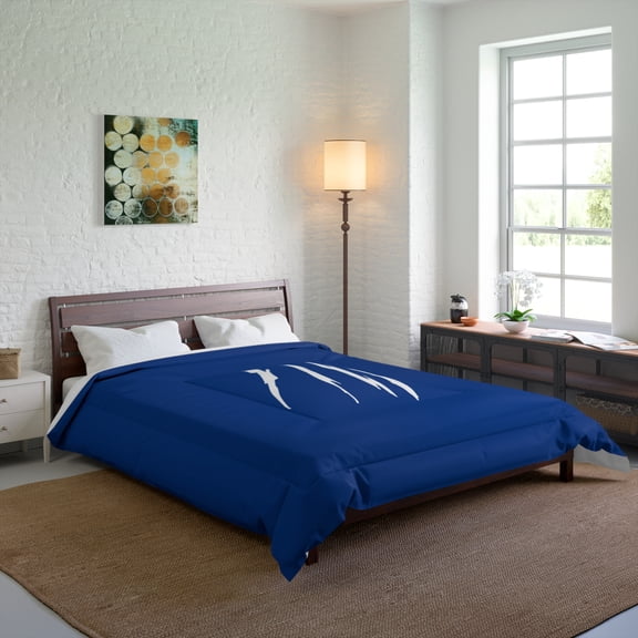 Effete Feline Claw Marks Scratch Comforter