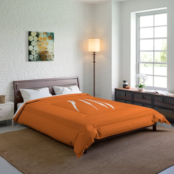 Effete Feline Claw Marks Scratch Comforter