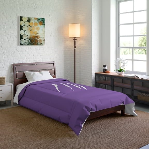Effete Feline Claw Marks Scratch Comforter