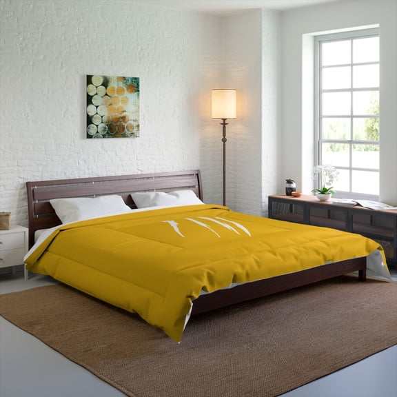 Effete Feline Claw Marks Scratch Comforter