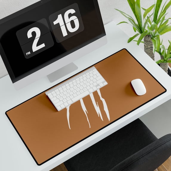 Effete Feline Claw Marks Scratch Desk Mats