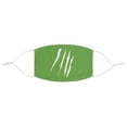 thumbnail image 1 of Effete Feline Claw Marks Scratch Fabric Face Mask, 1 of 4