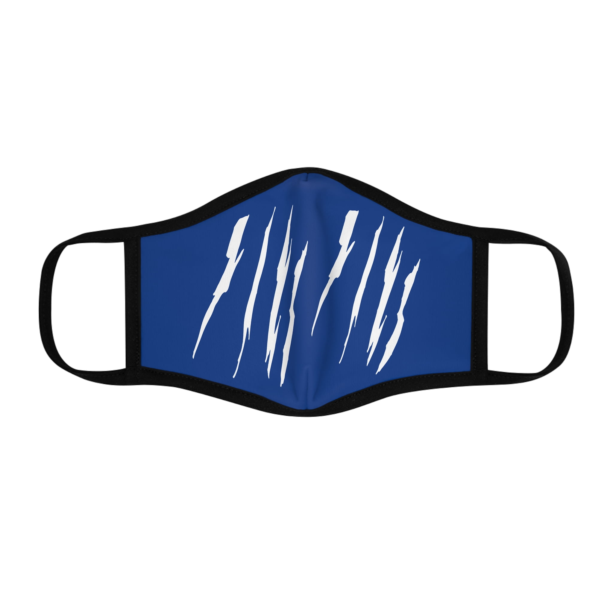 Effete Feline Claw Marks Scratch Fitted Polyester Face Mask - Walmart.com