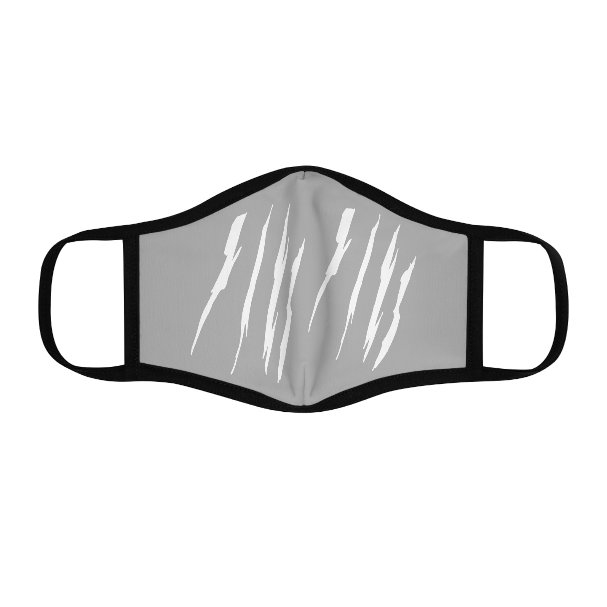 Effete Feline Claw Marks Scratch Fitted Polyester Face Mask - Walmart.com
