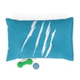 thumbnail image 1 of Effete Feline Claw Marks Scratch Fleece Pet Bed, 1 of 3