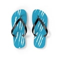 thumbnail image 1 of Effete Feline Claw Marks Scratch Flip Flops Sandals, 1 of 5