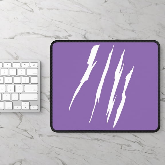 Effete Feline Claw Marks Scratch Gaming Mouse Pad