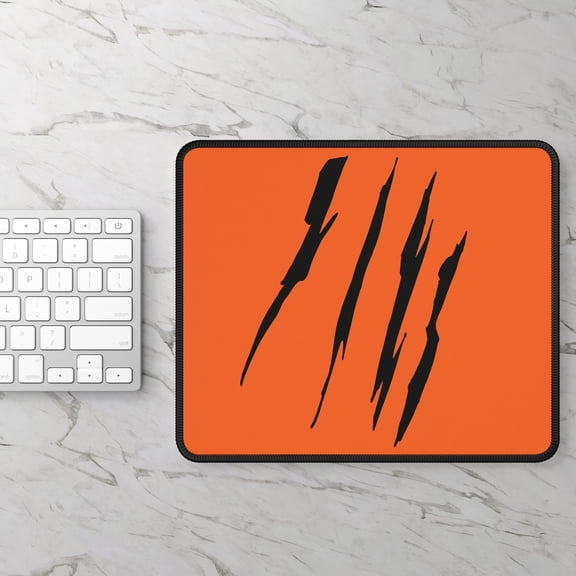 Effete Feline Claw Marks Scratch Gaming Mouse Pad