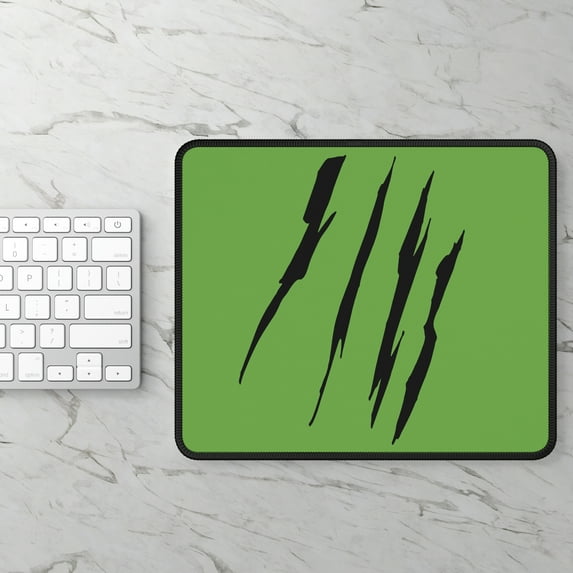 Effete Feline Claw Marks Scratch Gaming Mouse Pad