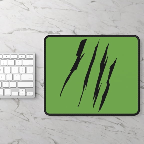 Effete Feline Claw Marks Scratch Gaming Mouse Pad