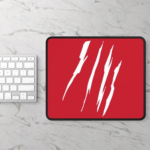 Effete Feline Claw Marks Scratch Gaming Mouse Pad