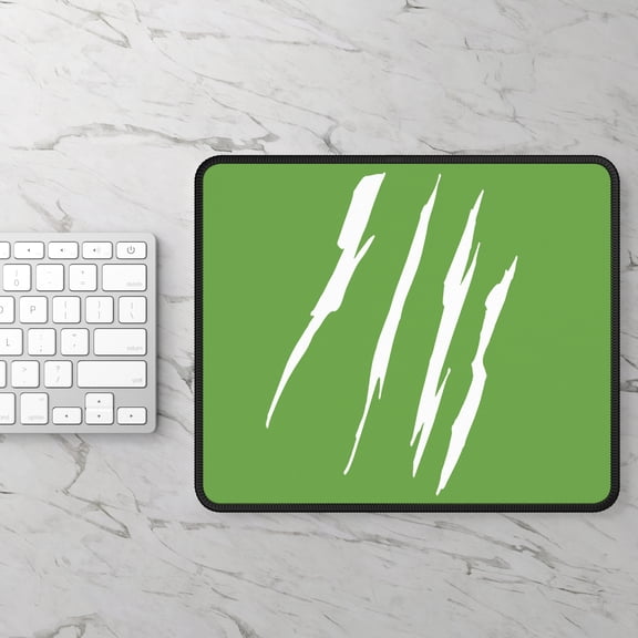 Effete Feline Claw Marks Scratch Gaming Mouse Pad