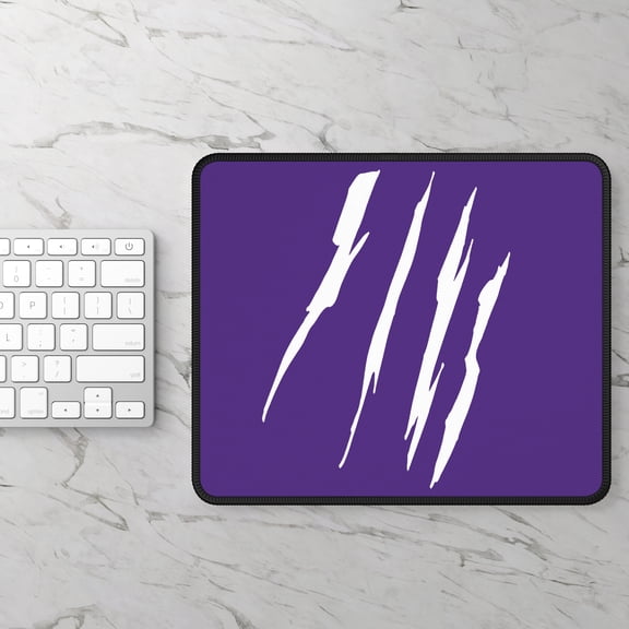 Effete Feline Claw Marks Scratch Gaming Mouse Pad