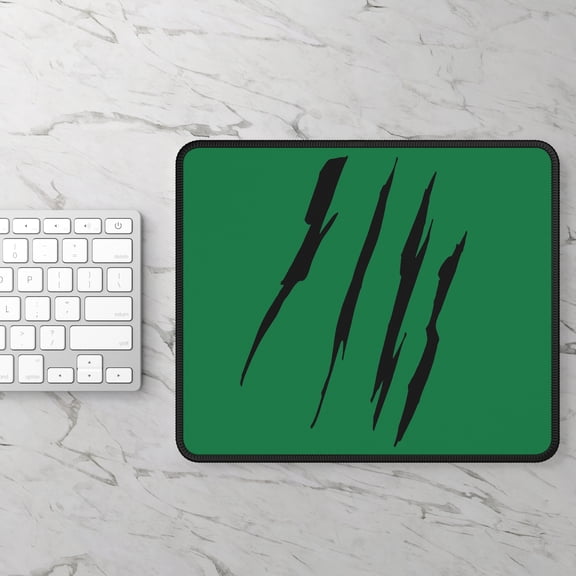 Effete Feline Claw Marks Scratch Gaming Mouse Pad