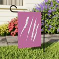 Effete Feline Claw Marks Scratch Garden & House Banner