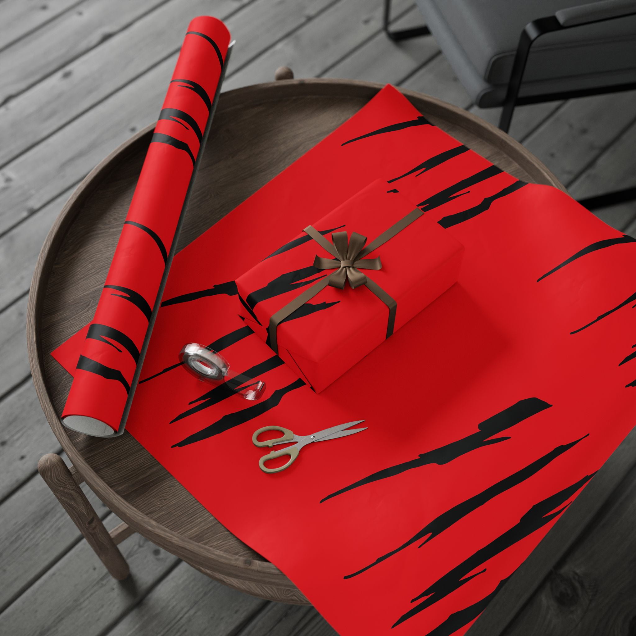 Effete Feline Claw Marks Scratch Gift Wrap Papers