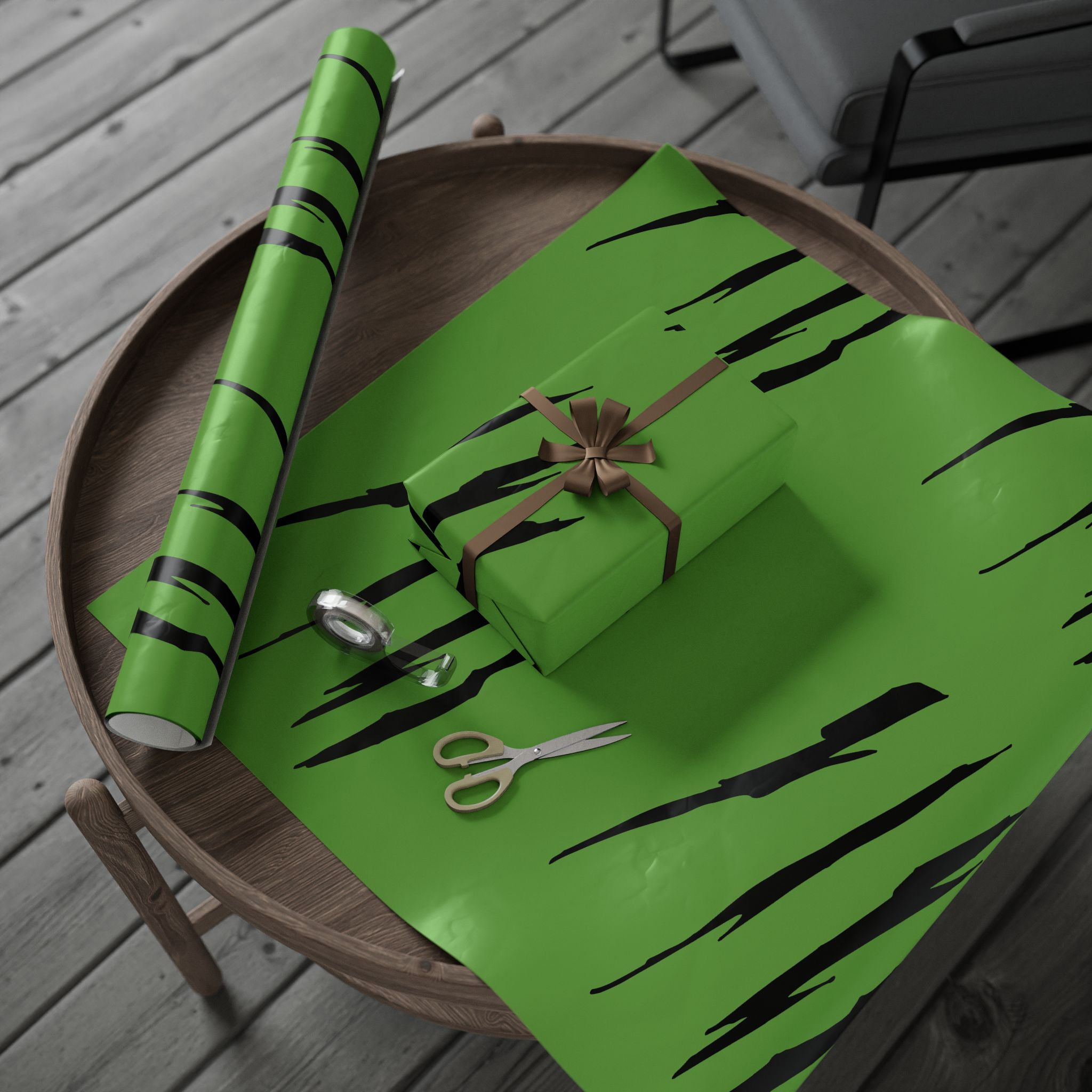 Effete Feline Claw Marks Scratch Gift Wrap Papers