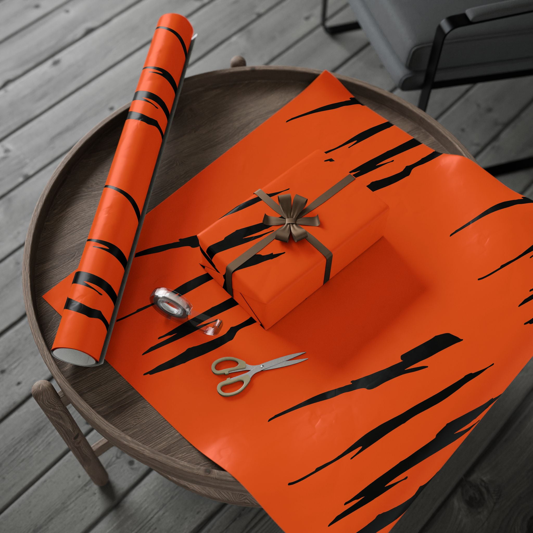 Effete Feline Claw Marks Scratch Gift Wrap Papers