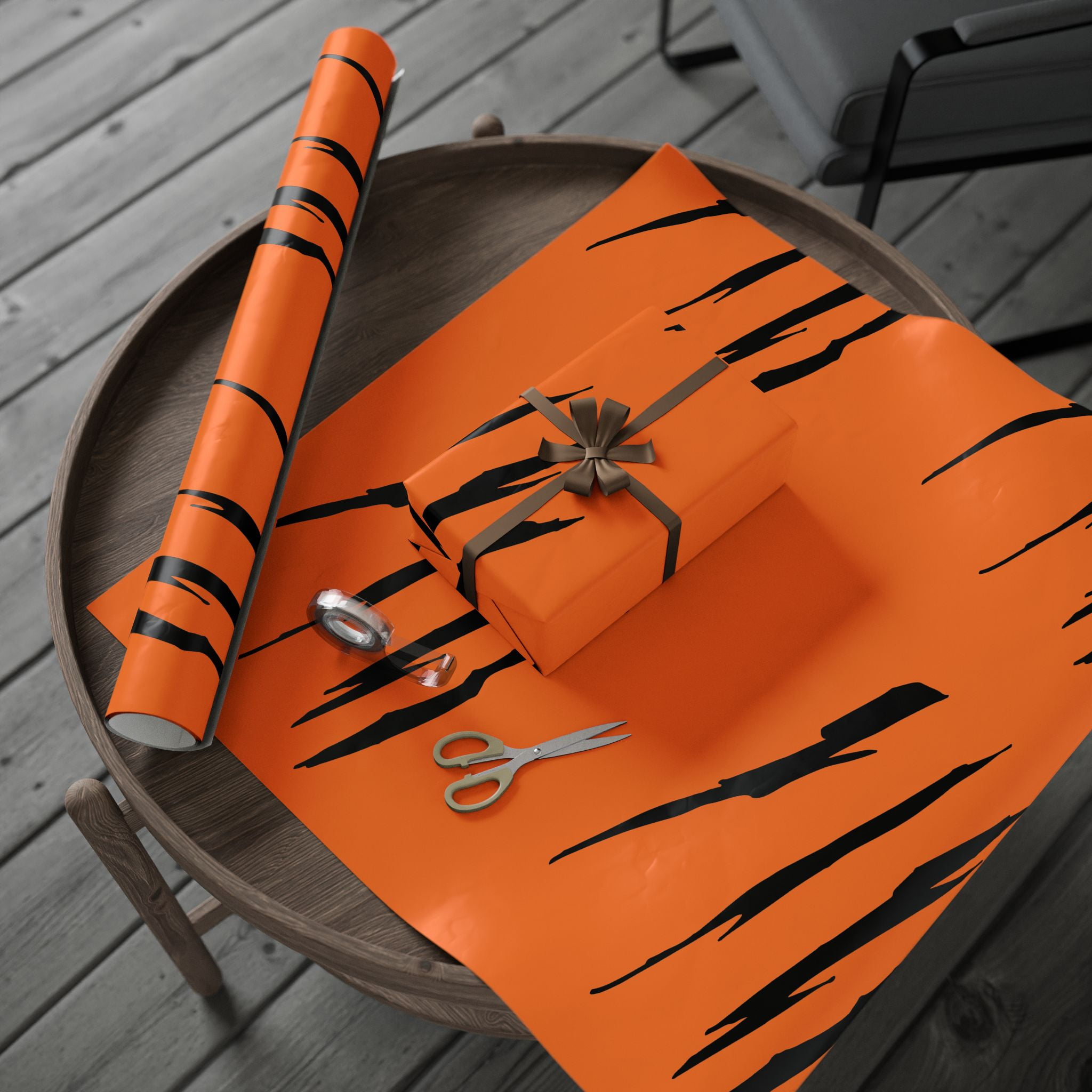 Effete Feline Claw Marks Scratch Gift Wrap Papers