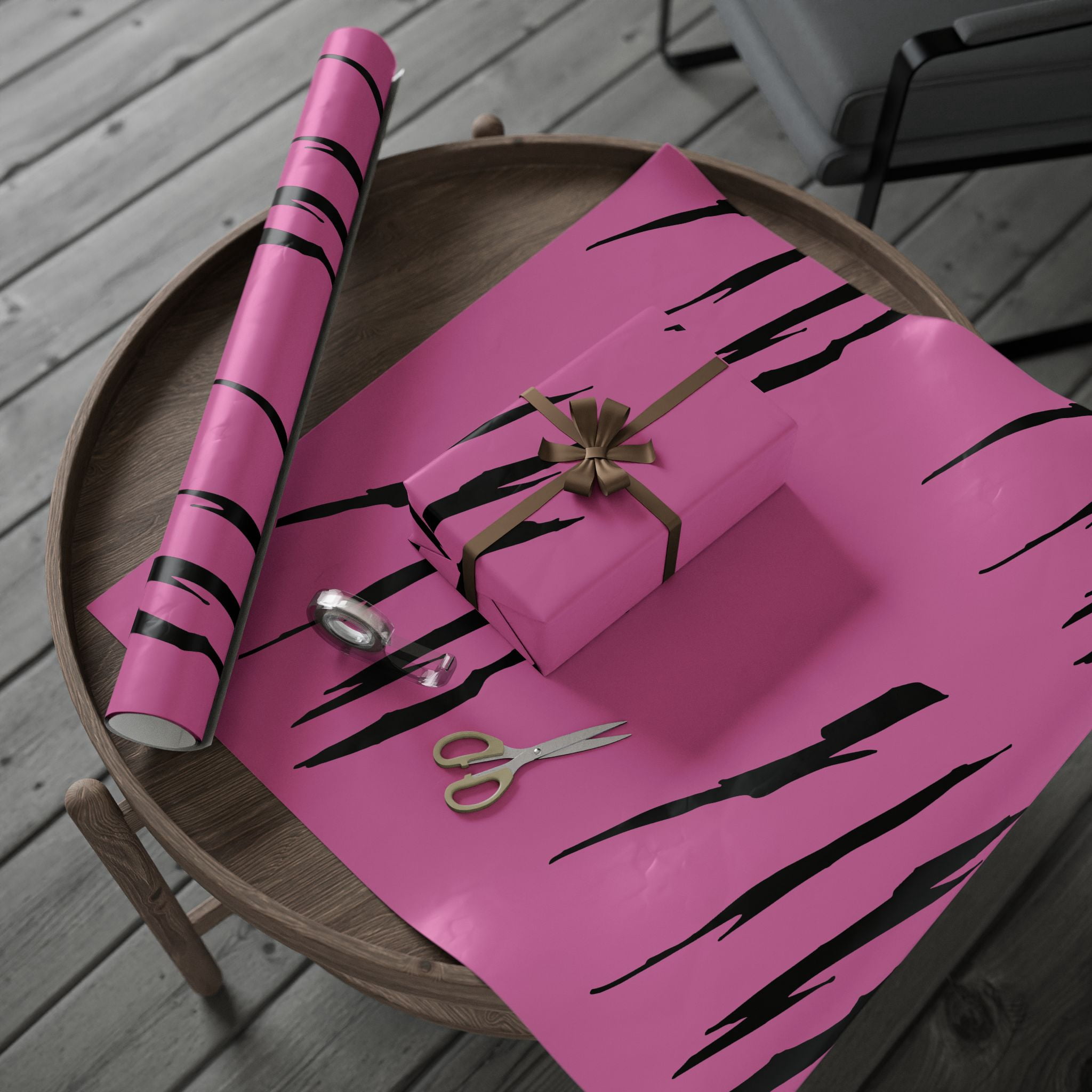 Effete Feline Claw Marks Scratch Gift Wrap Papers