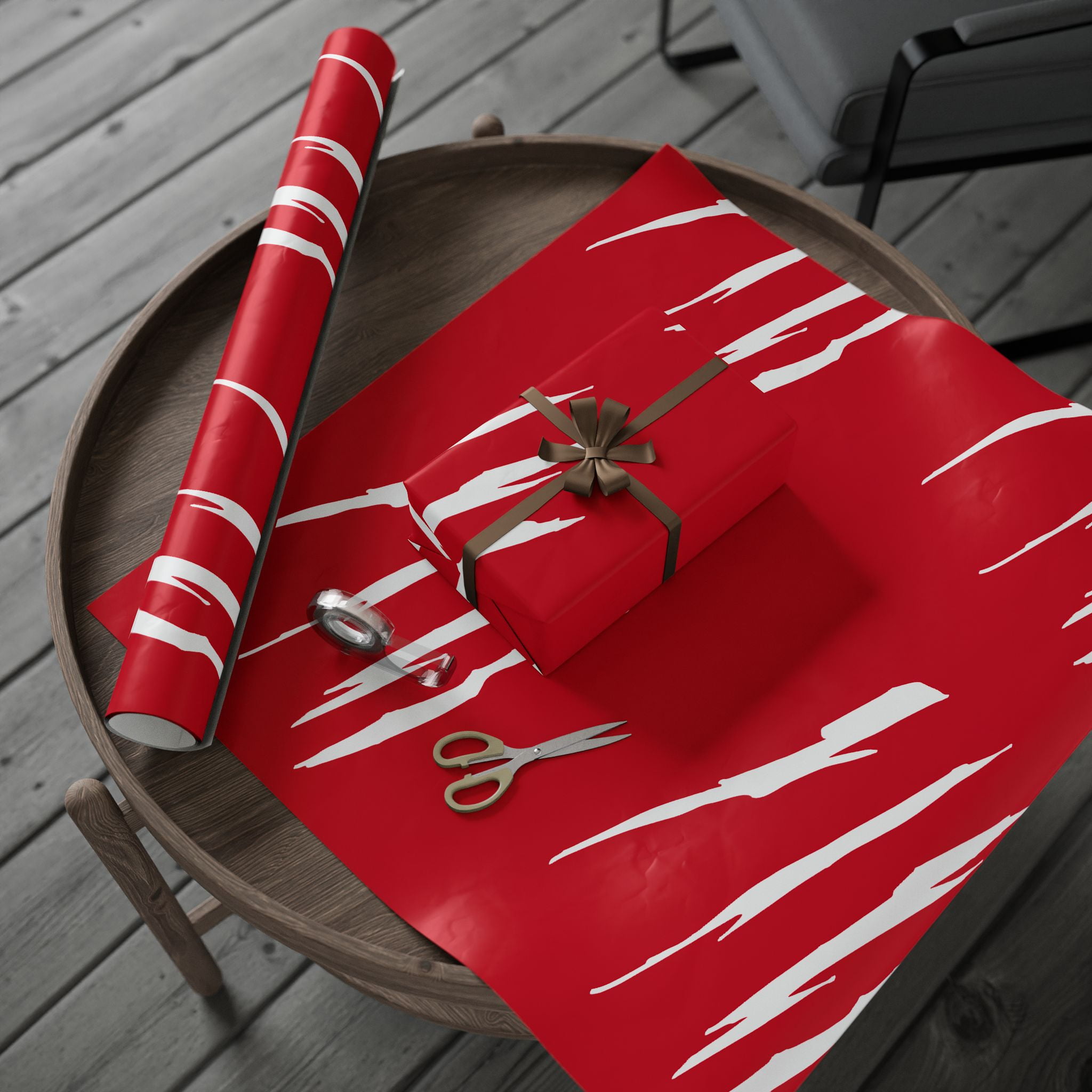 Effete Feline Claw Marks Scratch Gift Wrap Papers