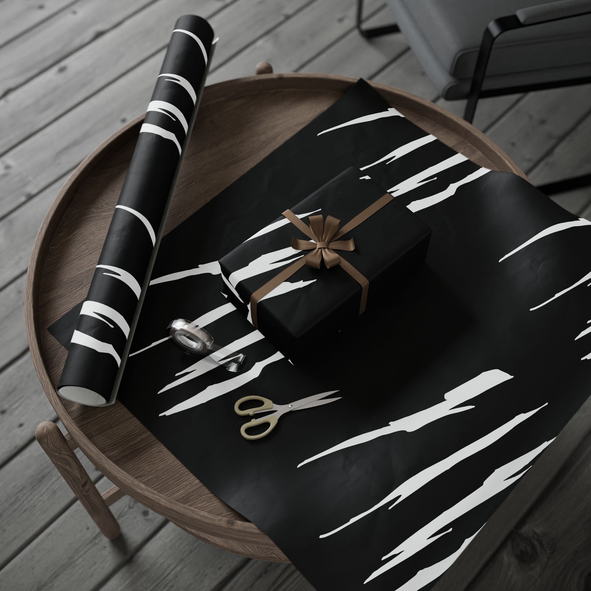 Effete Feline Claw Marks Scratch Gift Wrap Papers