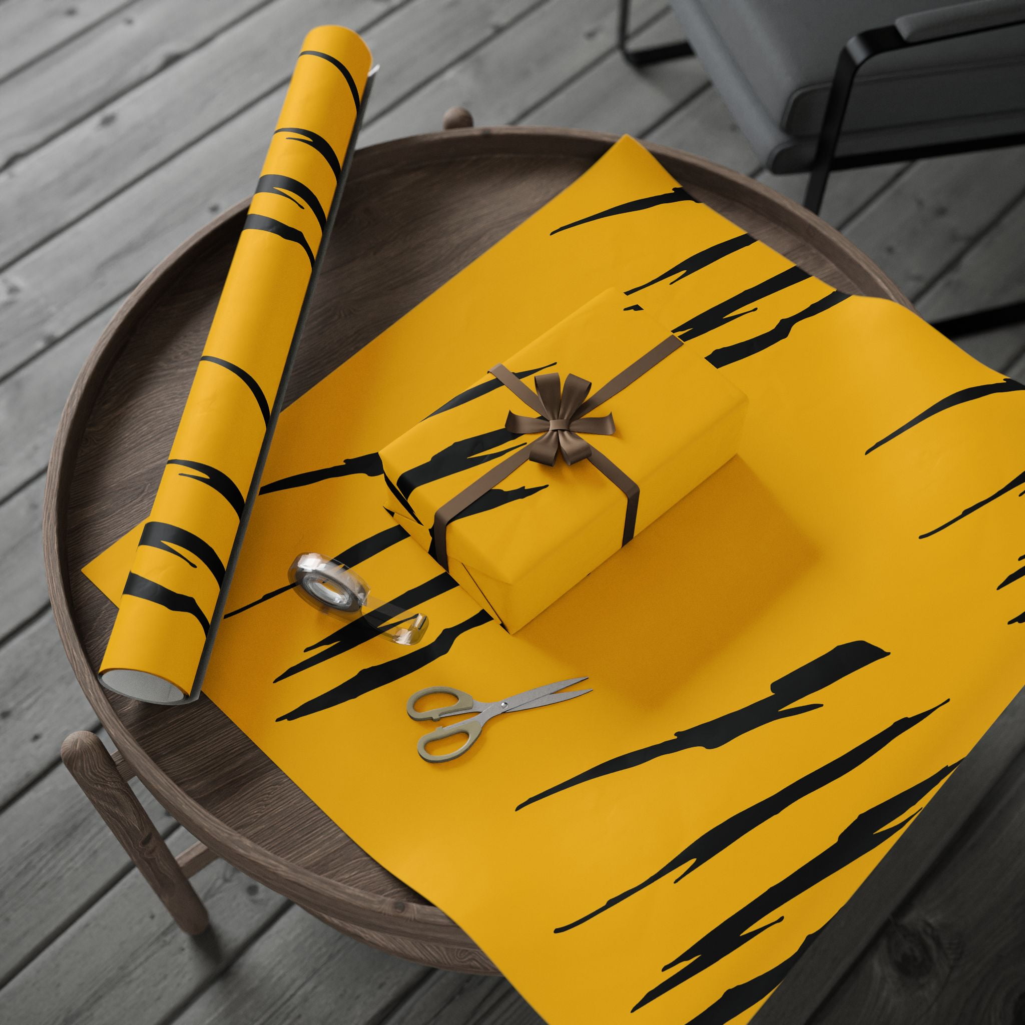 Effete Feline Claw Marks Scratch Gift Wrap Papers