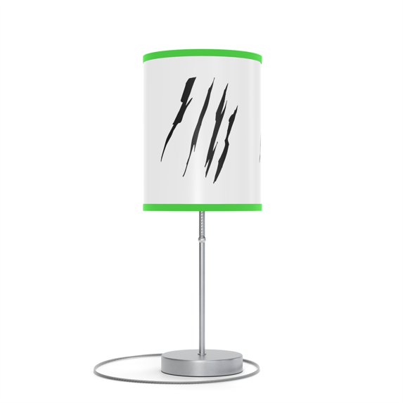 Effete Feline Claw Marks Scratch Lamp on a Stand, US-CA plug