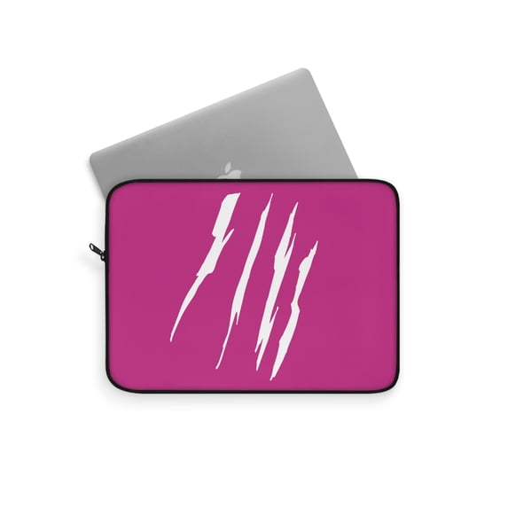 Effete Feline Claw Marks Scratch Laptop Sleeve